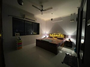 Living Room in 3 BHK Apartment at Royal Palms Garden View, Goregaon East – for Rent