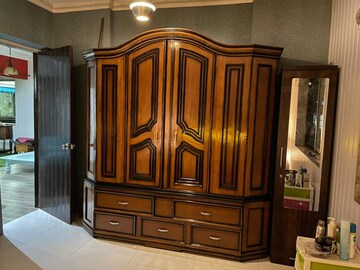 Bedroom in 3 BHK Apartment at Royal Palms Garden View, Goregaon East – for Rent