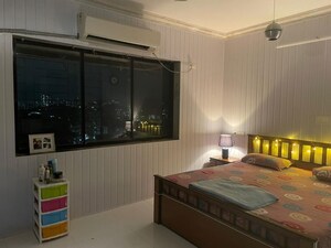 Bedroom in 3 BHK Apartment at Royal Palms Garden View, Goregaon East – for Rent