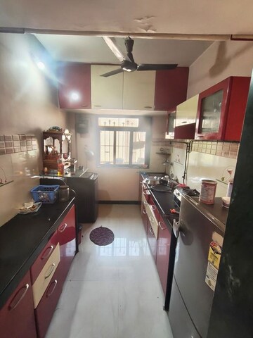 Kitchen in 2 BHK Apartment at Happy Valley, Manpada – for Rent