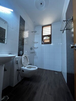 Bathroom in 3 BHK Builder Floor at Sector 46 – for Rent