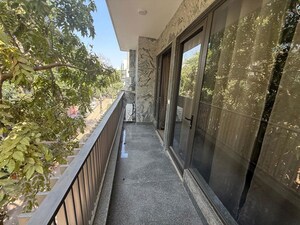 Balcony in 4 BHK Builder Floor at Saket – for Rent