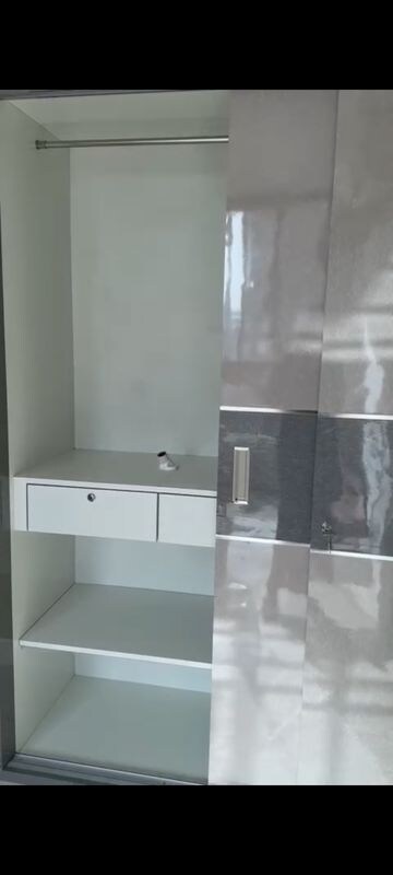 Bathroom in 2 BHK Apartment at Hiranandani Delanna, Ghodbunder Road – for Rent