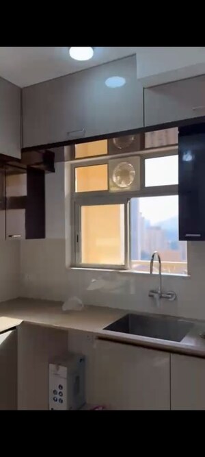 Kitchen in 2 BHK Apartment at Hiranandani Delanna, Ghodbunder Road – for Rent