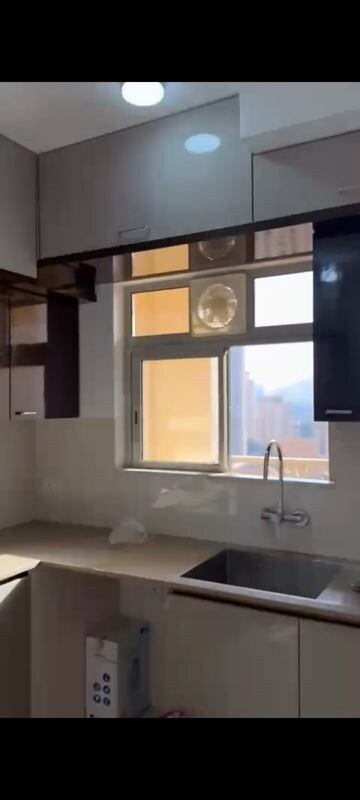 Kitchen in 2 BHK Apartment at Hiranandani Delanna, Ghodbunder Road – for Rent