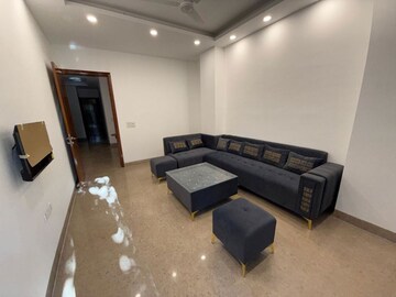 Living Room in 3 BHK Builder Floor at Saket – for Rent