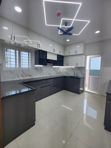 Kitchen in 3 BHK Apartment at Rajapushpa Provincia, Narsingi – for Rent