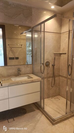 Bathroom in 4 BHK Builder Floor at Greater Kailash I – for Rent