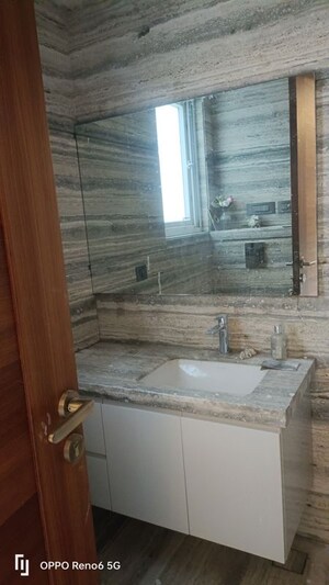 Bathroom in 4 BHK Builder Floor at Greater Kailash I – for Rent