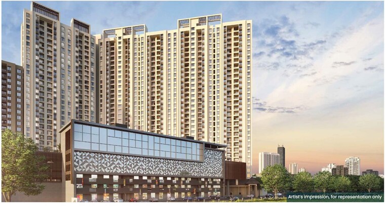 Exterior View, mahindra-happinest-tathawade-phase-1 Commercial Showroom 640 Sq.Ft. In Tathawade Pune 9961493