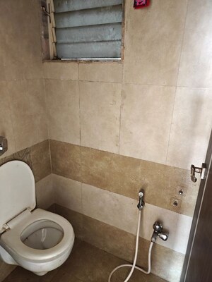 Bathroom in 2 BHK Apartment at Jivraj Park – for Rent