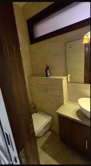 Bathroom in 4 BHK Builder Floor at Nehru Enclave – for Sale