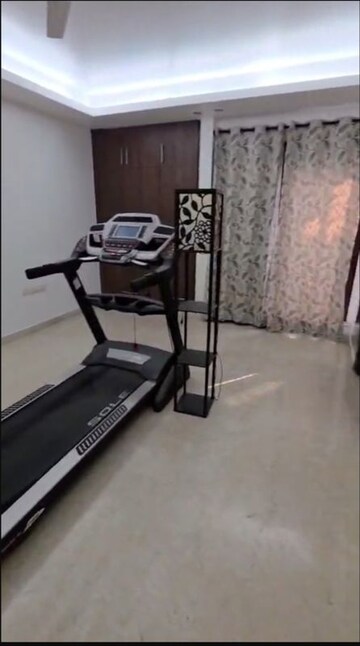 Staircase in 4 BHK Builder Floor at Nehru Enclave – for Sale