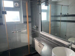 Kitchen in 3 BHK Apartment at Panchsheel Enclave – for Rent