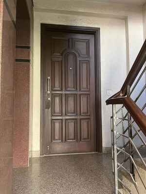 Staircase in 3 BHK Apartment at Panchsheel Enclave – for Rent