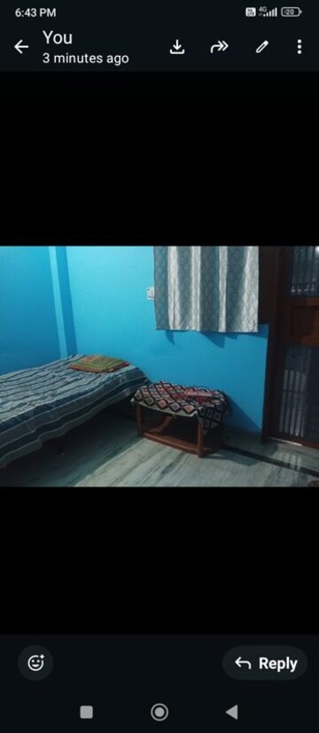 Bedroom in 1 RK Builder Floor at Vipin Garden – for Rent
