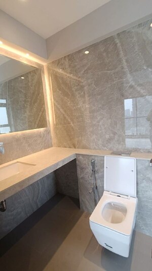 Bathroom in 3 BHK Apartment at Santacruz West – for Rent