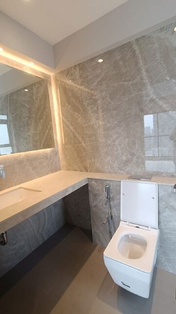 Bathroom in 3 BHK Apartment at Santacruz West – for Rent