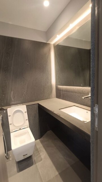 Bathroom in 3 BHK Apartment at Santacruz West – for Rent