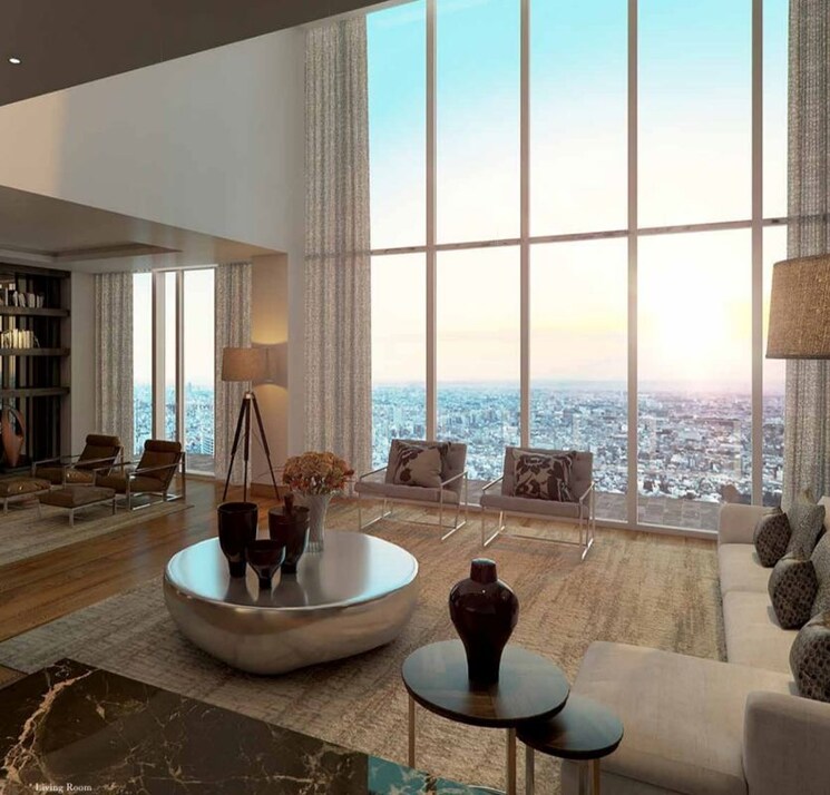 Living Room, m3m-trump-tower 3 Bedroom 3525 Sq.Ft. Apartment In Sector 65 Gurgaon 9887035