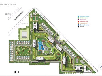 Master Plan in 3 BHK Apartment at Experion Windchants, Sector 112 – for Sale
