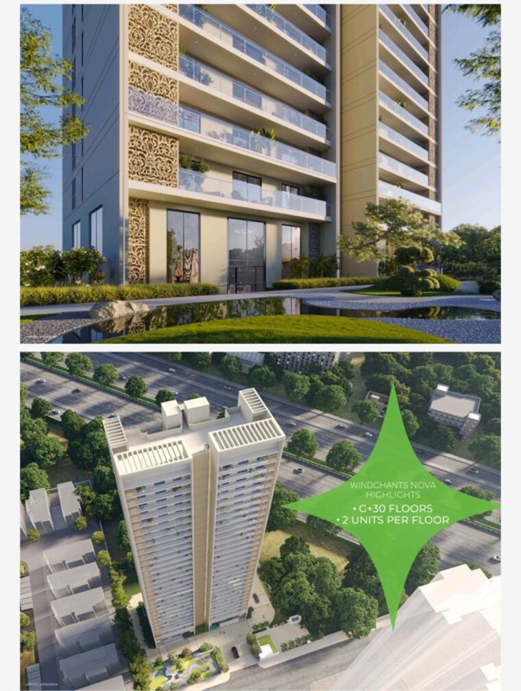 Exterior View, experion-windchants 4 Bedroom 2350 Sq.Ft. Apartment In Sector 112 Gurgaon 9912249
