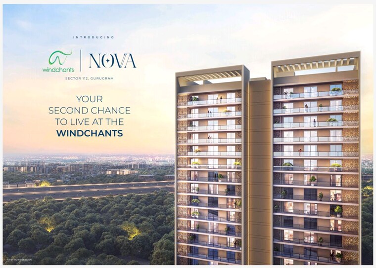 Exterior View, experion-windchants 4 Bedroom 2354 Sq.Ft. Apartment In Sector 112 Gurgaon 9912182