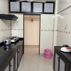 Kitchen in 2 BHK Apartment at Lok Rachana, Moti Nagar – for Sale