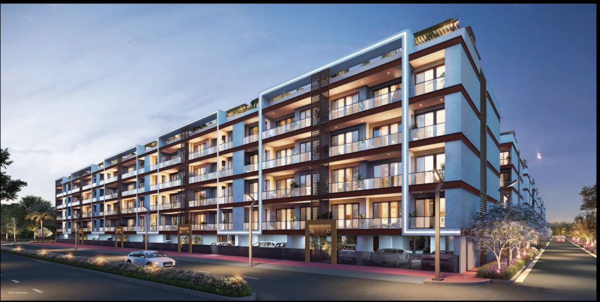 4 BHK + Pooja Room,Servant Room,Extra Room,Basement 320 Sq.Ft. Apartment in Adani Samsara Ivana