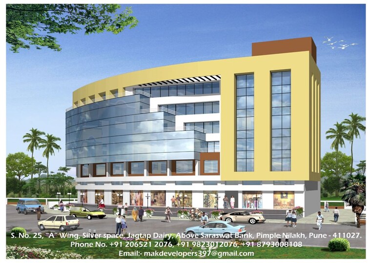 Exterior View, silver-space Commercial Office Space 240 Sq.Ft. In Pimple Nilakh Pune 9962526