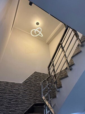 Staircase in 3 BHK Apartment at Shivalik Colony – for Rent