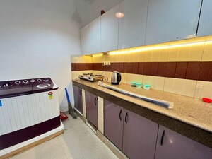 Kitchen in 1 BHK Builder Floor at Saket – for Rent