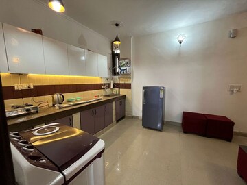 Kitchen in 1 BHK Builder Floor at Saket – for Rent