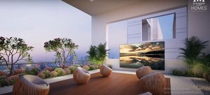 Living Room in 3 BHK Apartment at K Raheja Modern Vivarea, Mahalaxmi – for Sale