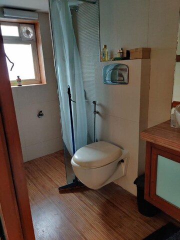 Bathroom in 2 BHK Apartment at Bandra West – for Rent