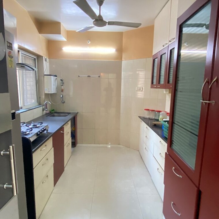 Kitchen, ashar-maple-birch 2 Bedroom 683 Sq.Ft. Apartment In Ghati Pada Mumbai 9962592