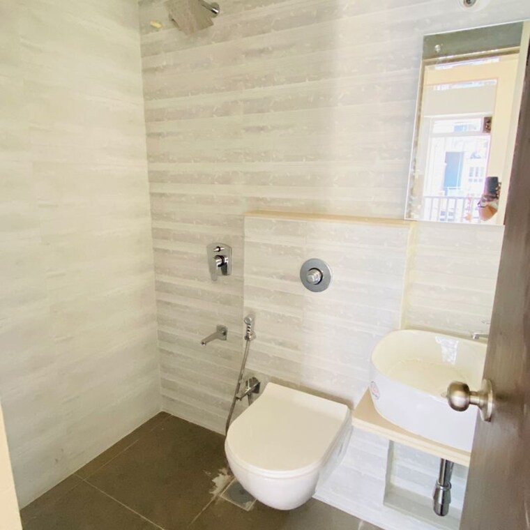 Bathroom, ashar-maple-birch 2 Bedroom 683 Sq.Ft. Apartment In Ghati Pada Mumbai 9962592