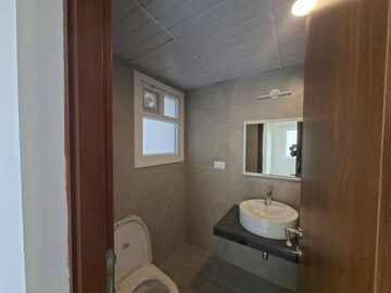 Bathroom in 3 BHK Apartment at Rajapushpa Provincia, Narsingi – for Rent