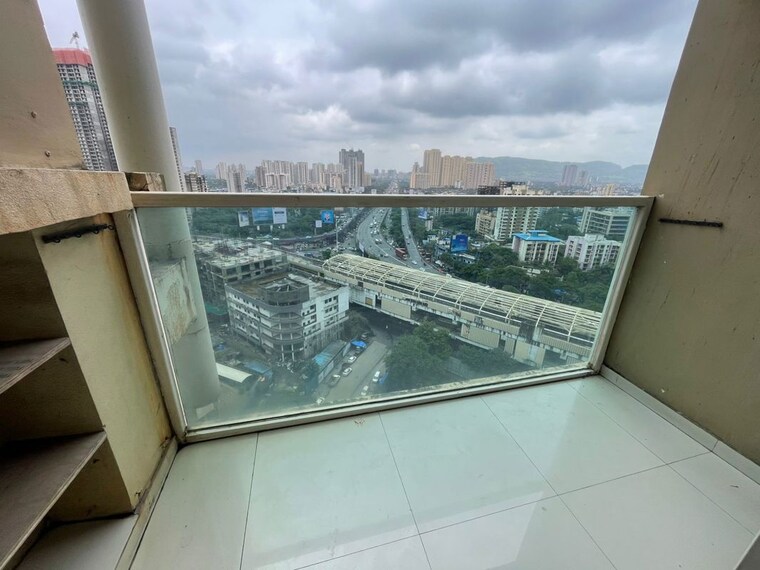 Balcony, sheth-vasant-lawns 3 Bedroom 1200 Sq.Ft. Apartment In Laxmi Nagar Thane 9962611