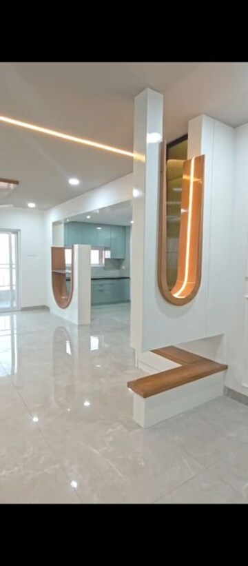 Kitchen in 3 BHK Apartment at Hallmark Skyrena, Narsingi – for Rent