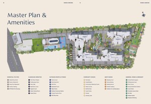 Master Plan in 2 BHK Apartment at Ranka Ankura, Thanisandra Main Road – for Sale