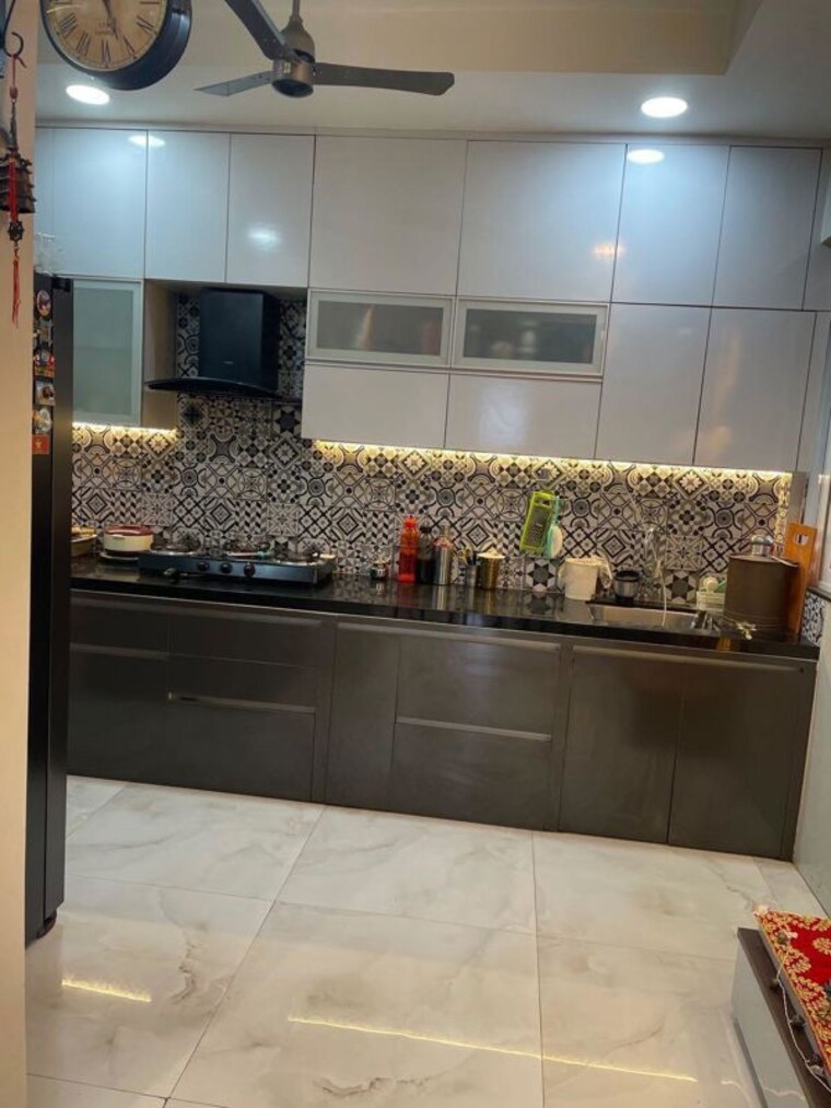 Kitchen, vtp-hilife 3 Bedroom 987 Sq.Ft. Apartment In Wakad Pune 9962651