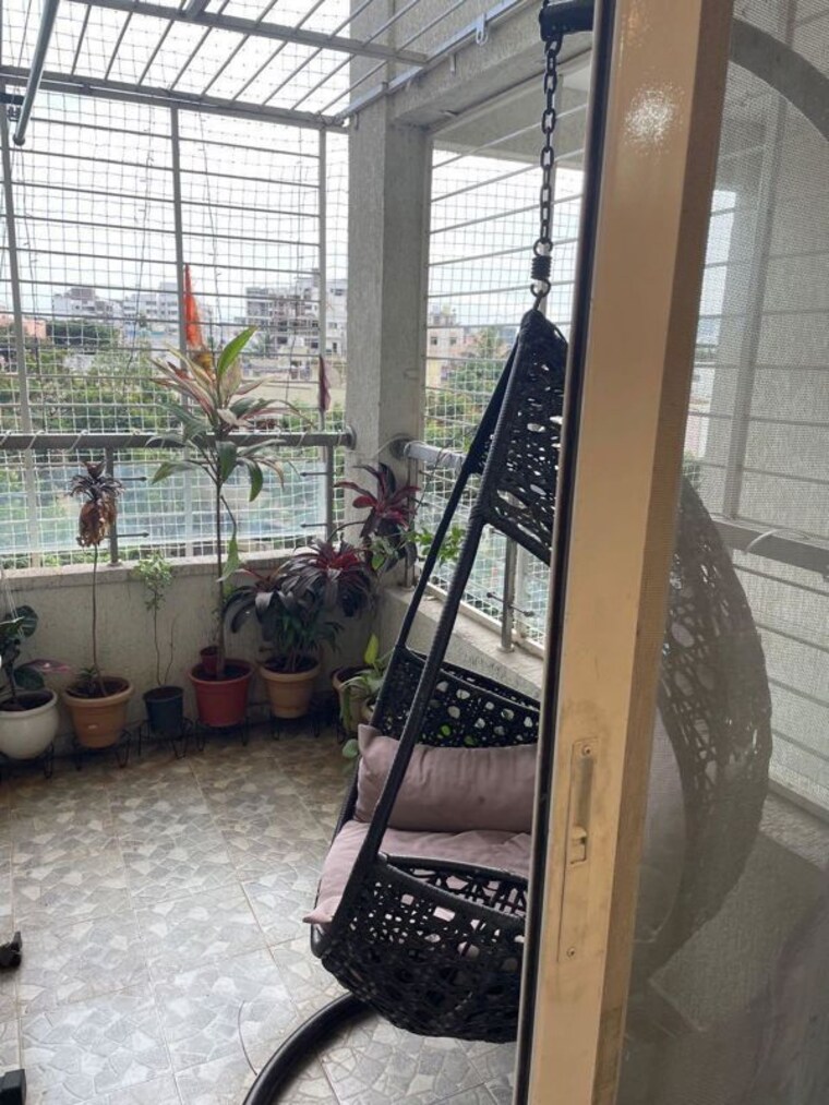 Balcony, vtp-hilife 3 Bedroom 987 Sq.Ft. Apartment In Wakad Pune 9962651