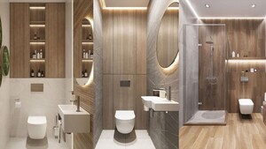 Attached Bathroom in 3 BHK Apartment at Rohini Sector 14 – for Sale