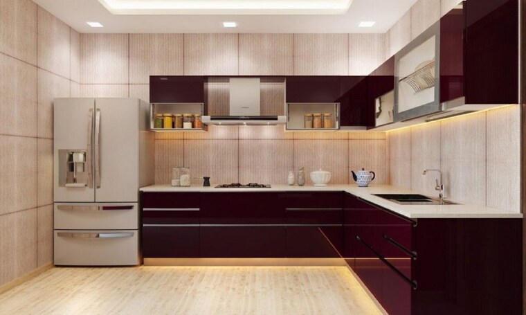 Kitchen, kohat enclave 4 Bedroom 2720 Sq.Ft. Builder Floor In Kohat Enclave Delhi 9962660