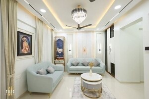 Living Room in 3 BHK Apartment at Mahavir Enclave 1 – for Sale