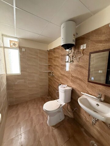 Bathroom in 3 BHK Apartment at Amrapali Crystal Homes, Sector 76 – for Rent