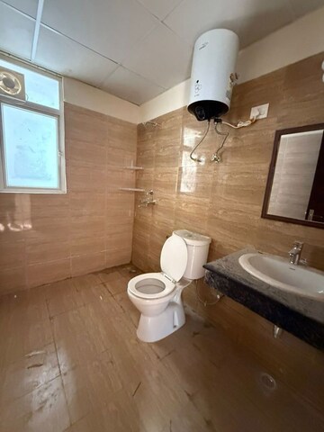Bathroom in 3 BHK Apartment at Amrapali Crystal Homes, Sector 76 – for Rent