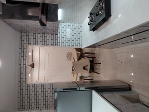 Kitchen in 3 BHK Apartment at Aditya Mega City, Vaibhav Khand – for Rent