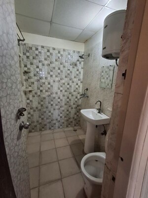 Bathroom in 3 BHK Apartment at Amrapali Crystal Homes, Sector 76 – for Rent